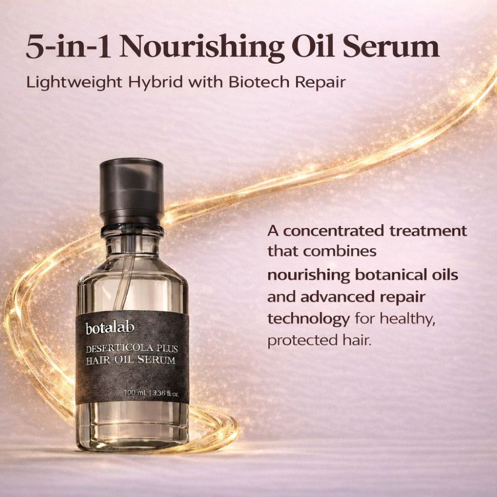 botalab deserticola hair oil serum nourishing repair