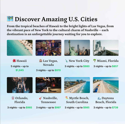 Hotel Voucher - US Destination